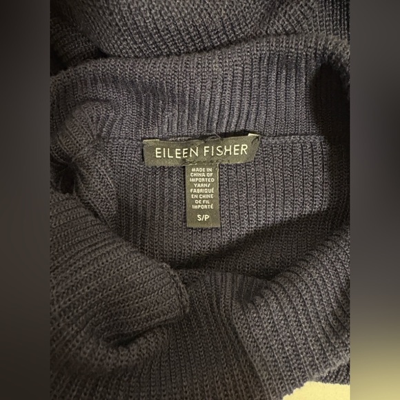 Eileen Fisher knit turtleneck sweater , sz : small - Picture 7 of 8